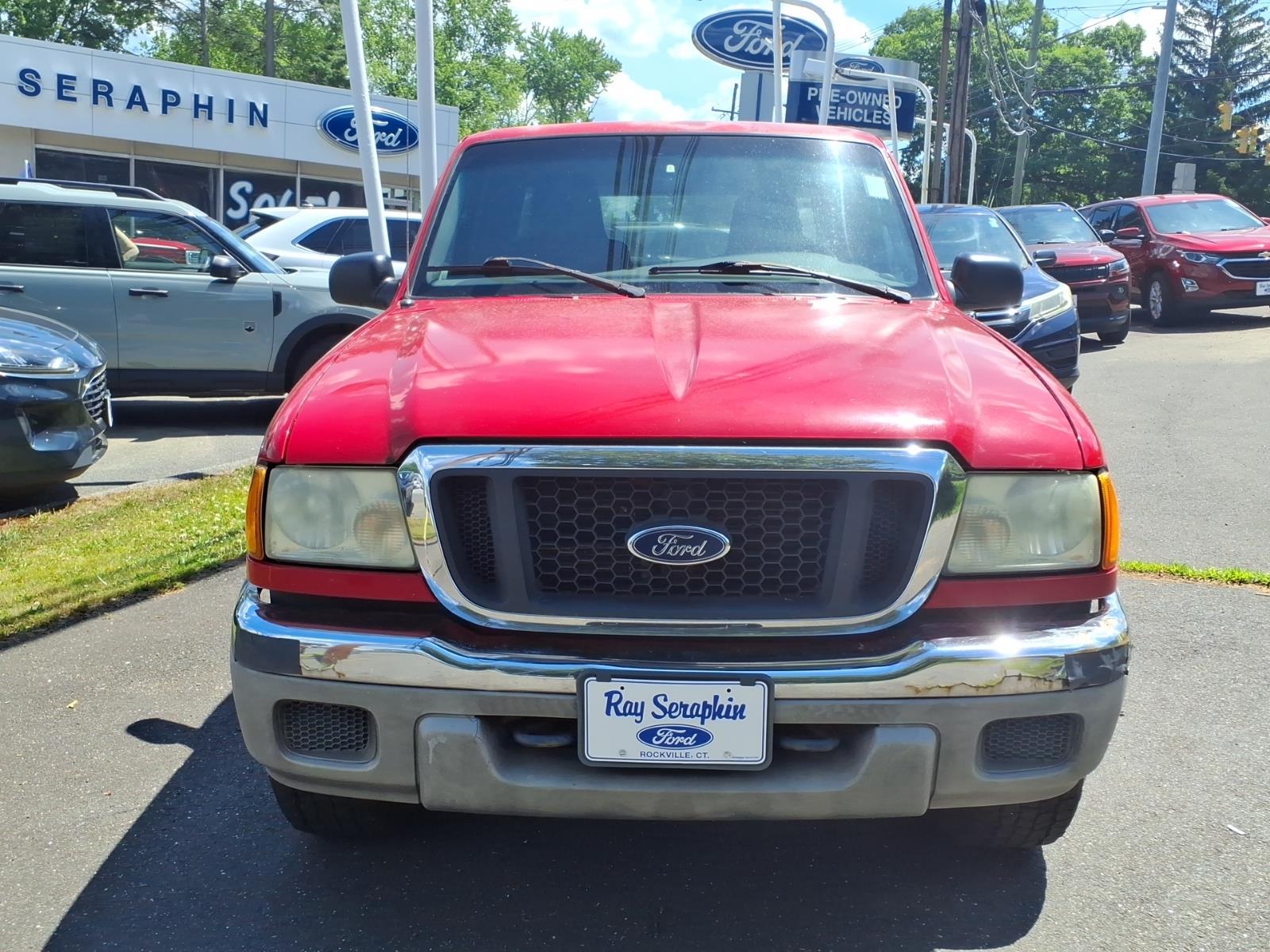 Used 2004 Ford Ranger XLT with VIN 1FTYR15E24PB28739 for sale in Vernon, CT