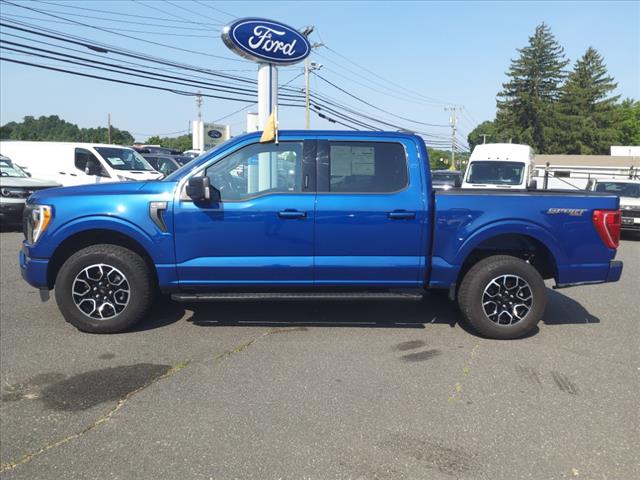 Certified 2022 Ford F-150 XLT with VIN 1FTEW1EP4NKD87468 for sale in Vernon, CT