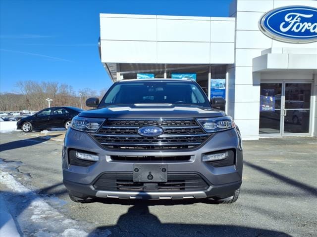 Used 2022 Ford Explorer XLT with VIN 1FMSK8DH0NGA82405 for sale in Vernon, CT