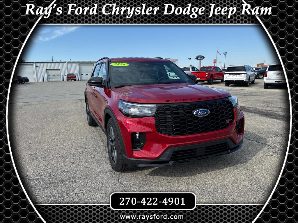 New 2026 Ford Explorer ST SUV