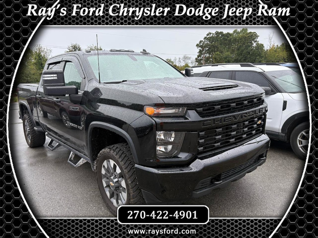 Used 2021 Chevrolet Silverado 2500 HD Custom Truck Crew Cab