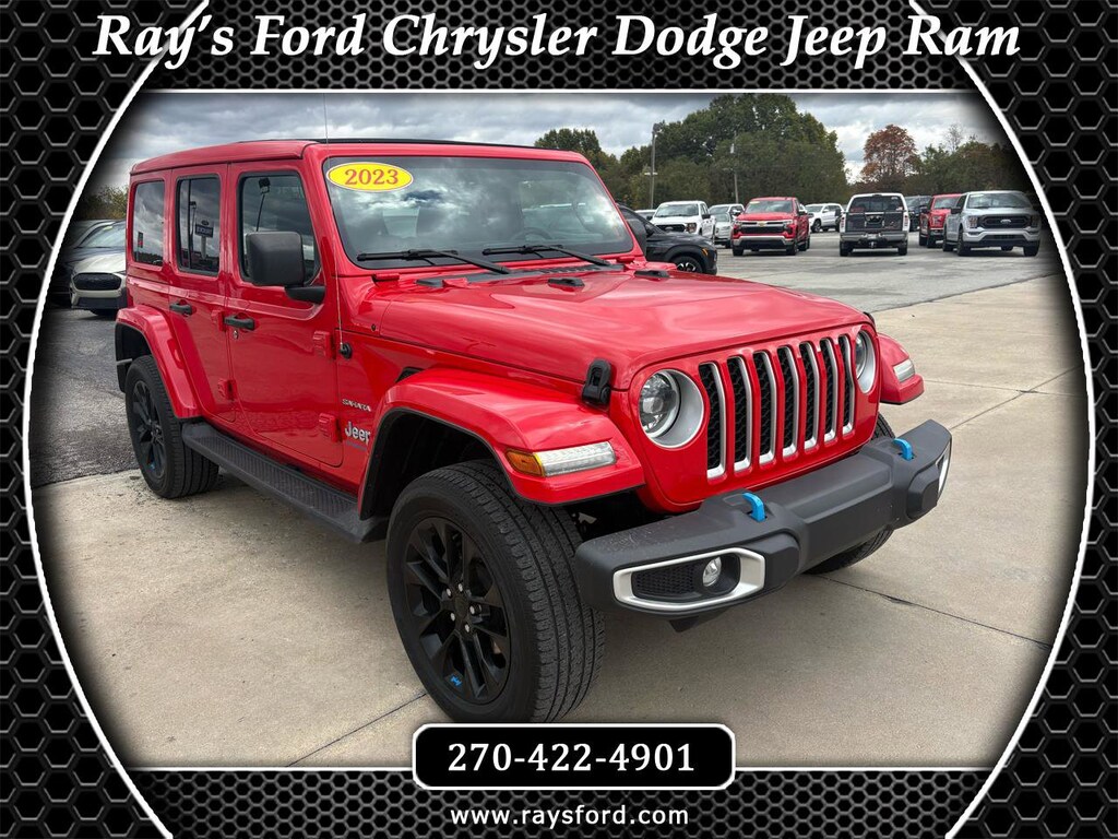 Used 2023 Jeep Wrangler 4xe Sahara SUV