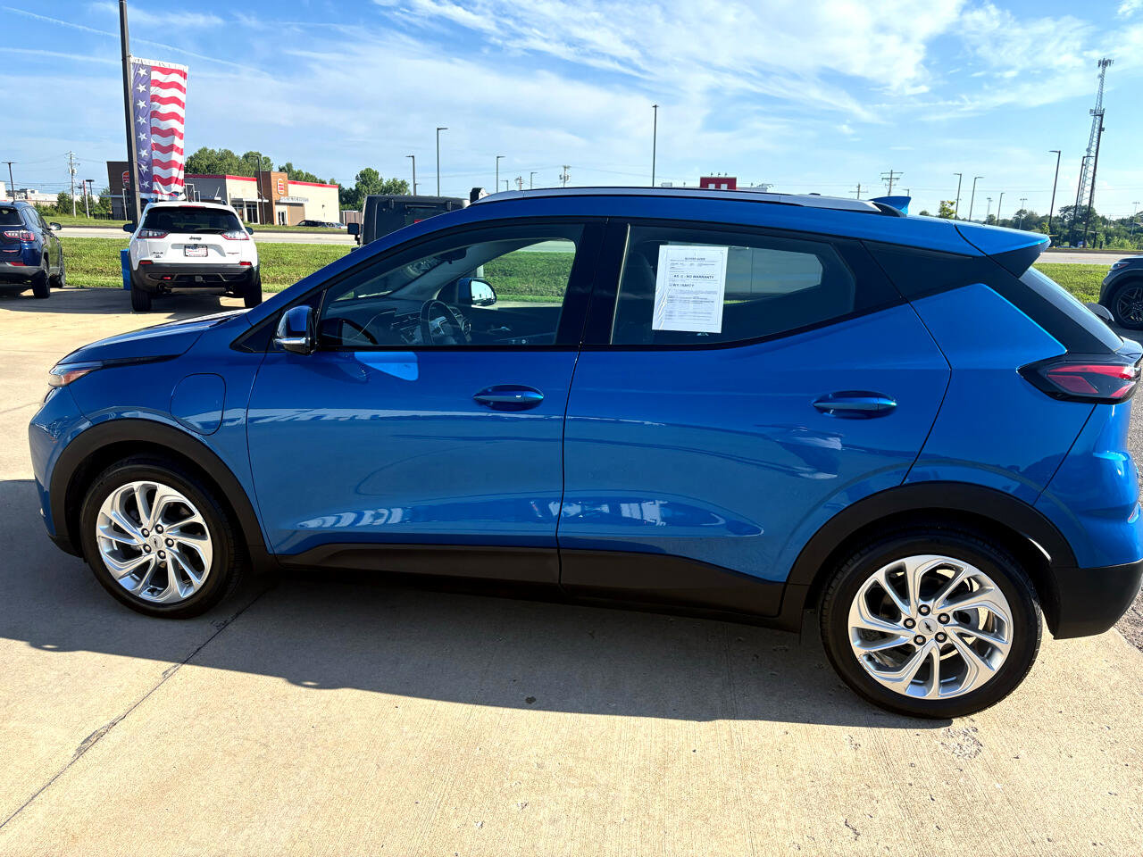 Used 2022 Chevrolet Bolt EUV LT with VIN 1G1FY6S06N4119019 for sale in Brandenburg, KY