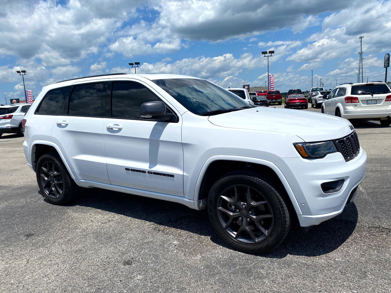 Used 2021 Jeep Grand Cherokee 80th Edition with VIN 1C4RJFBG4MC686226 for sale in Brandenburg, KY
