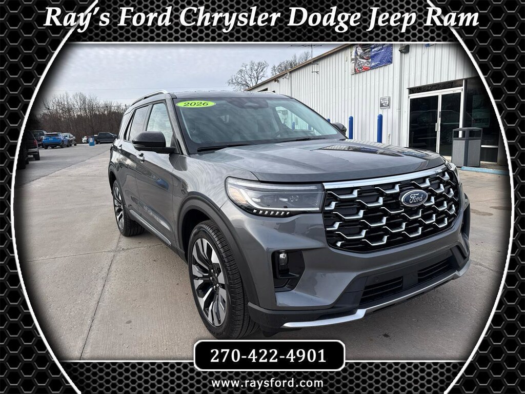 New 2026 Ford Explorer Platinum SUV