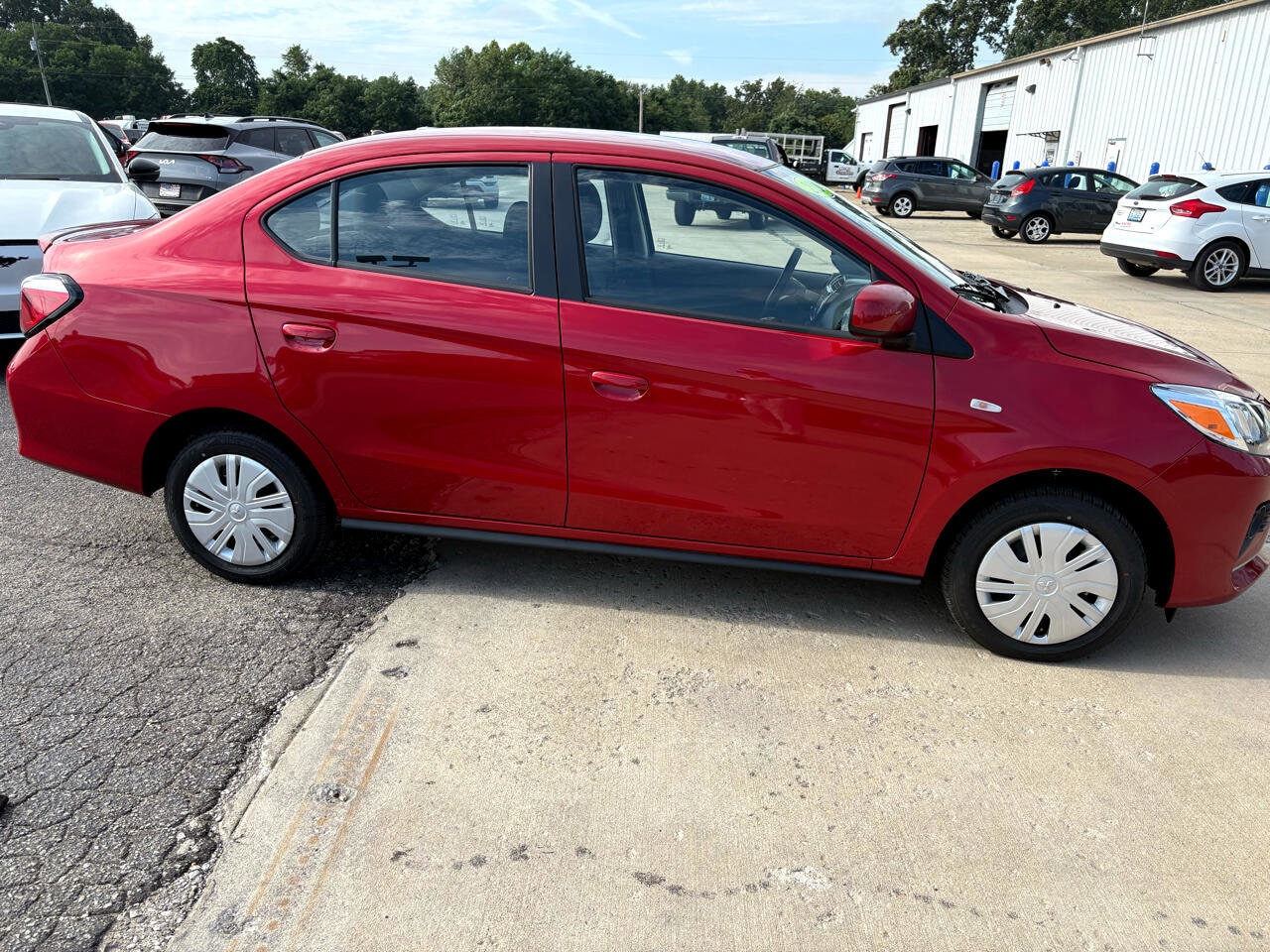 Used 2024 Mitsubishi Mirage G4 ES with VIN ML32FUFJ7RHF19307 for sale in Brandenburg, KY
