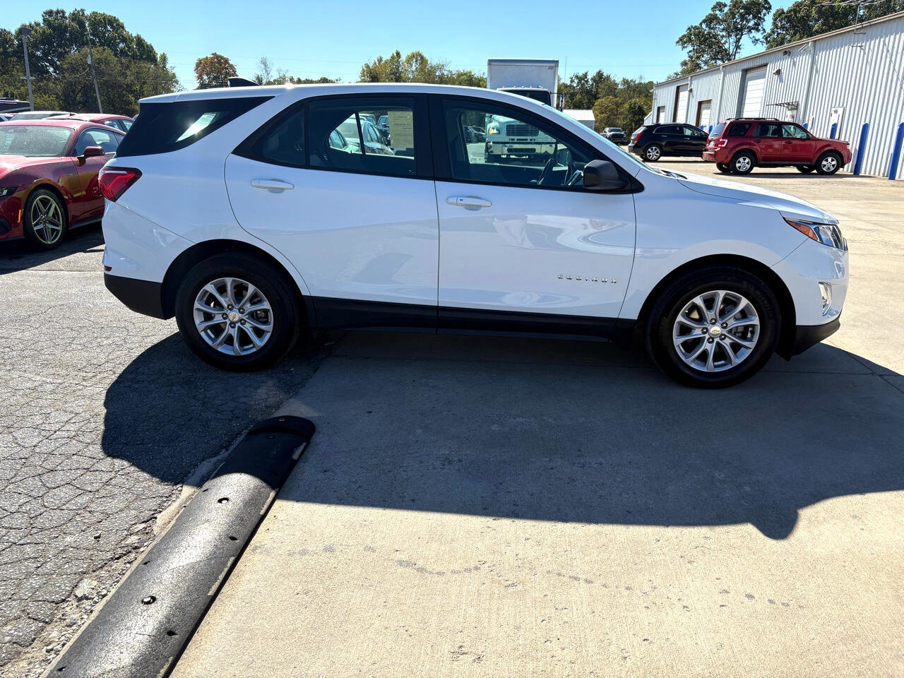 Used 2021 Chevrolet Equinox LS with VIN 3GNAXHEVXMS161772 for sale in Brandenburg, KY