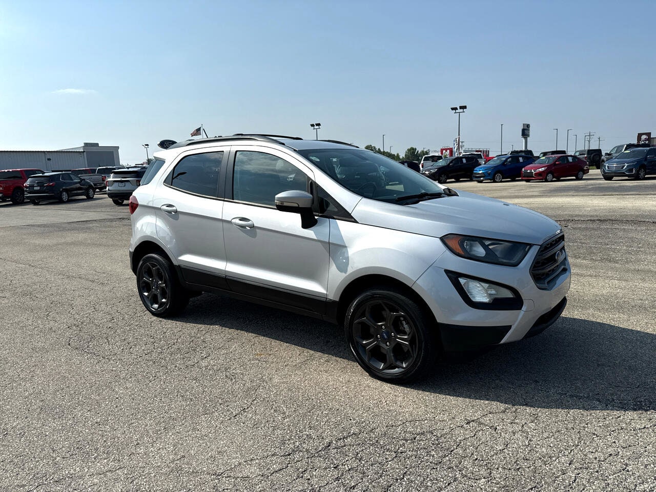 Used 2018 Ford Ecosport SES with VIN MAJ6P1CL4JC168084 for sale in Brandenburg, KY