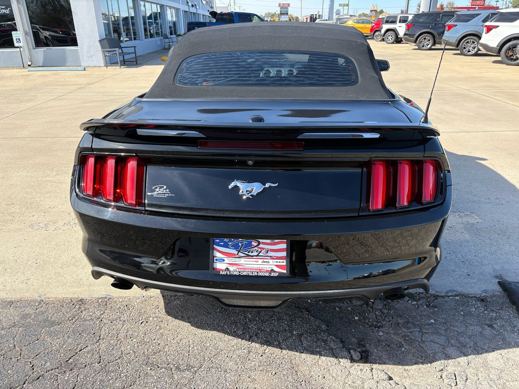 Used 2016 Ford Mustang EcoBoost Premium Convertible