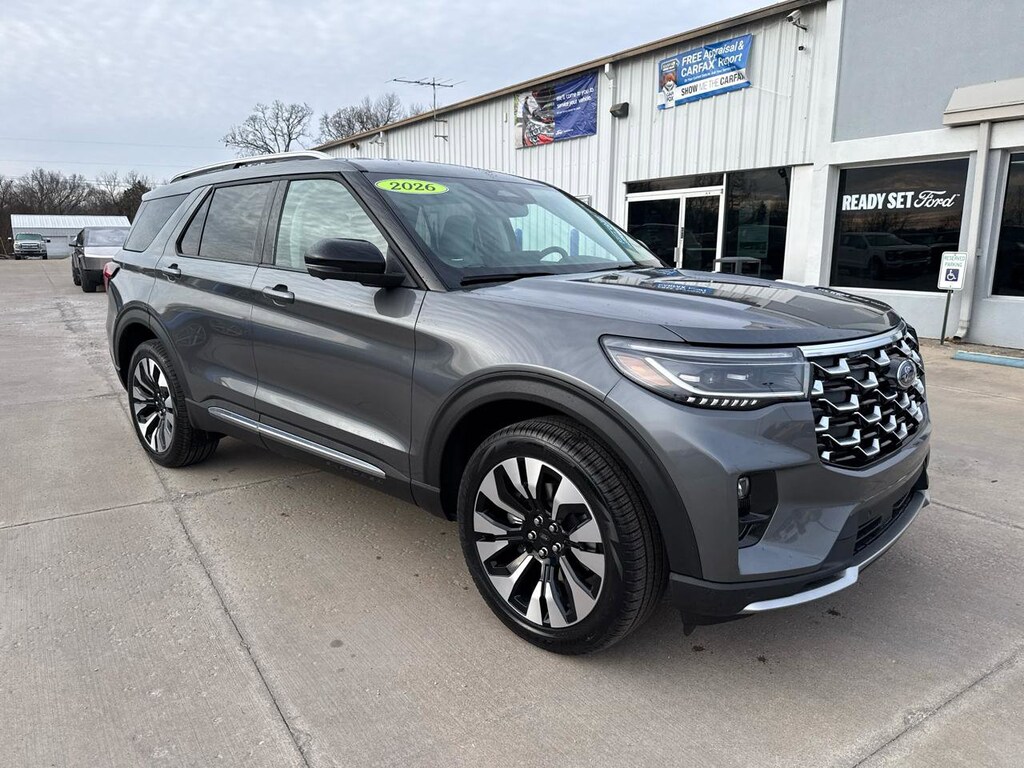 New 2026 Ford Explorer Platinum SUV