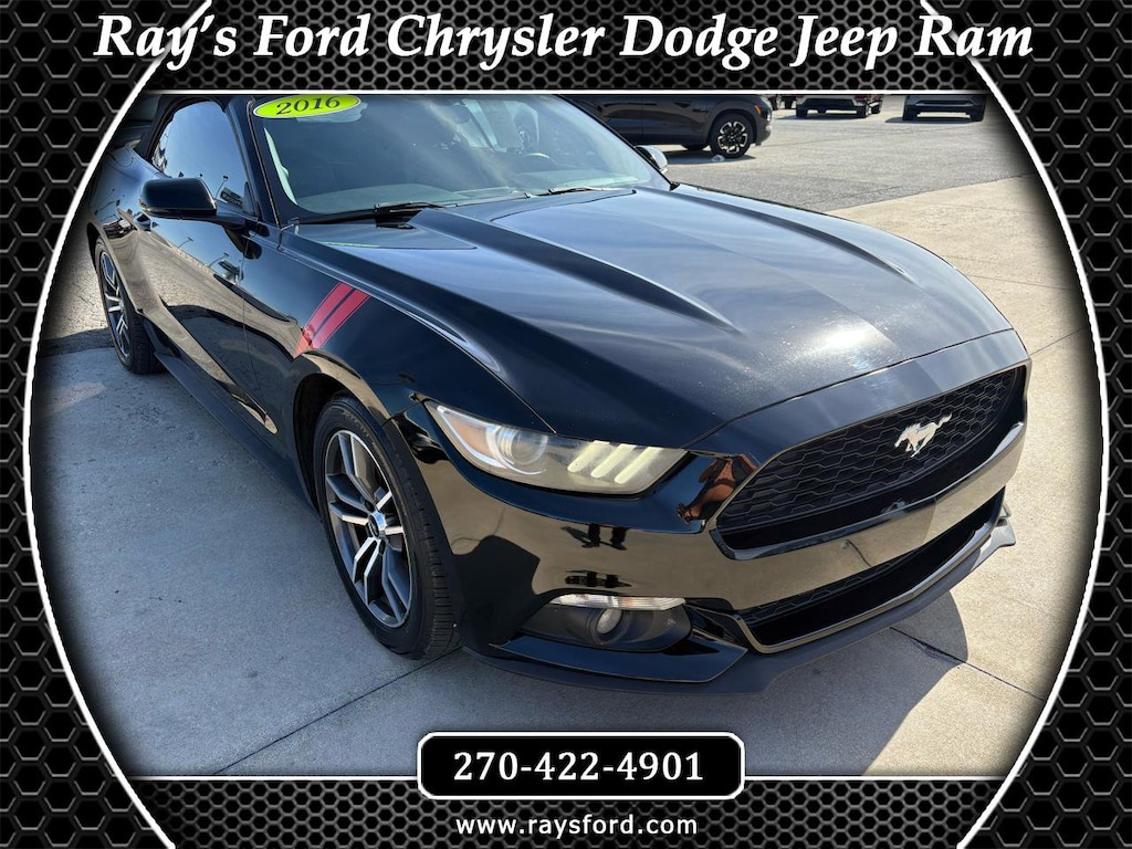 Used 2016 Ford Mustang EcoBoost Premium Convertible