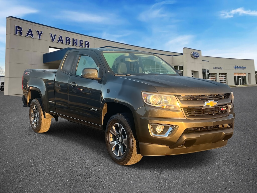 Used 2018 Chevrolet Colorado 4WD Ext Cab 128.3 Z71 Extended Cab Pickup