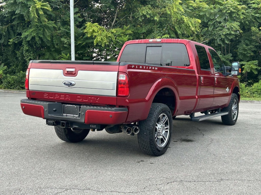 Used 2015 Ford Super Duty F-350 SRW 4WD Crew Cab 172 Platinum Crew Cab Pickup