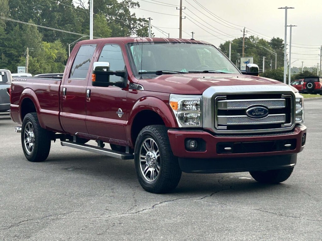 Used 2015 Ford Super Duty F-350 SRW 4WD Crew Cab 172 Platinum Crew Cab Pickup