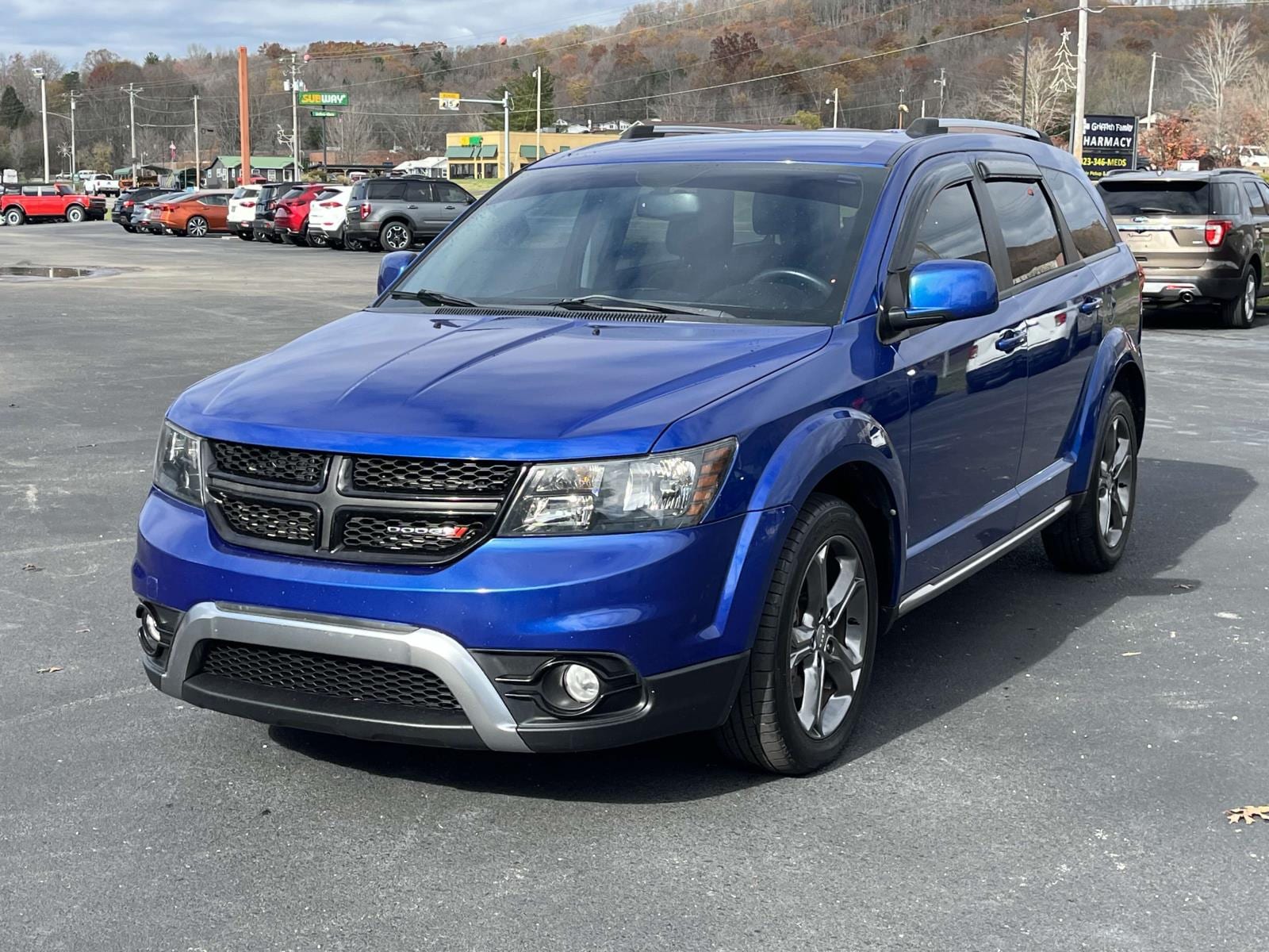 Used 2015 Dodge Journey CrossRoad with VIN 3C4PDCGB2FT595411 for sale in Clinton, TN