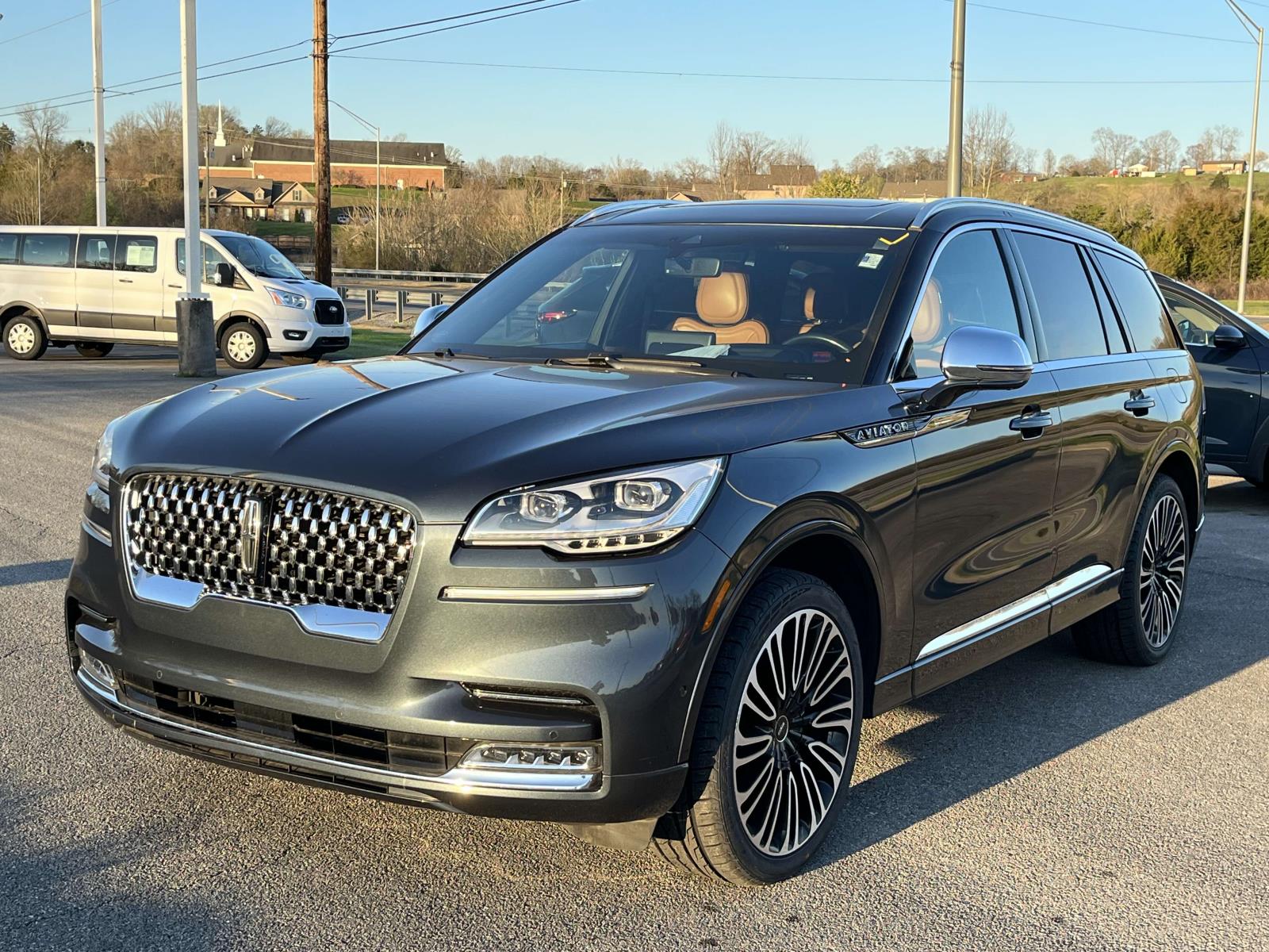 Used 2021 Lincoln Aviator Black Label with VIN 5LM5J9XC7MGL13379 for sale in Clinton, TN