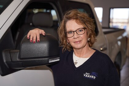 Staff member Sandra Williams from fdd3053e5fb2