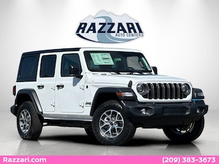 New 2025 Jeep Wrangler 4-DOOR SPORT S Sport Utility for sale in Merced, CA