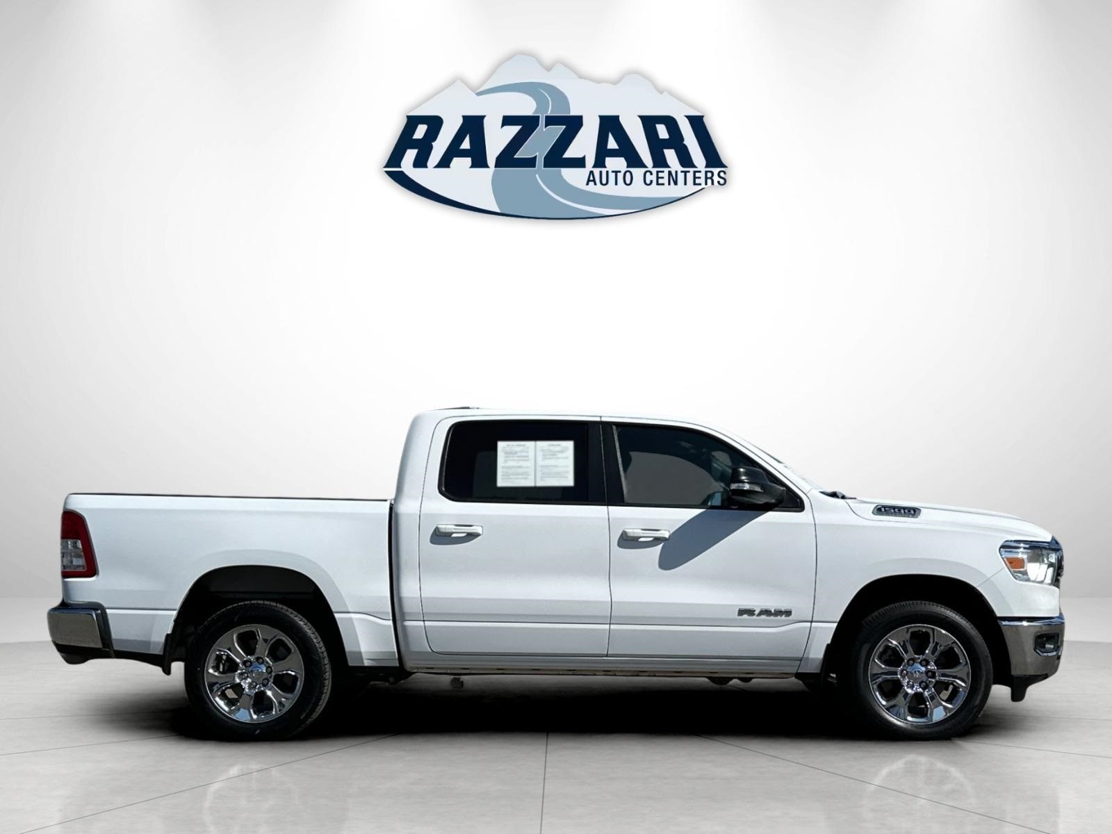 Used 2021 RAM Ram 1500 Pickup Big Horn/Lone Star with VIN 1C6SRFFT8MN532244 for sale in Merced, CA