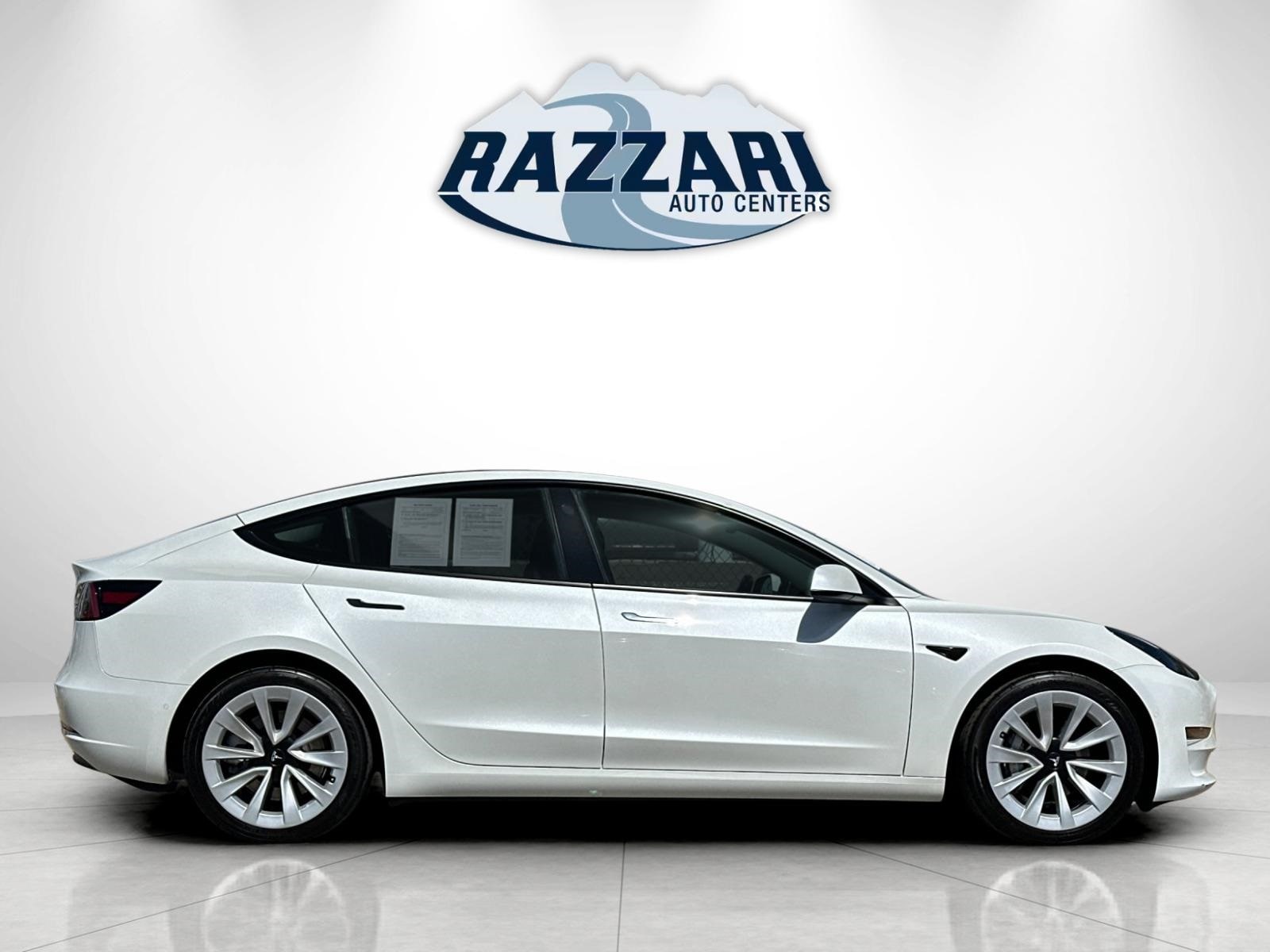 Used 2021 Tesla Model 3 Base with VIN 5YJ3E1EA3MF029280 for sale in Merced, CA