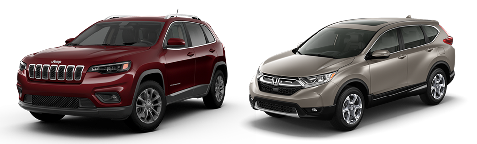 2019 Jeep Cherokee Vs Honda Cr V Comparison