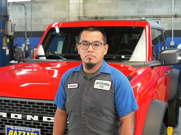Staff member Espiridion "Speedy" Avila from ID_c3d37f