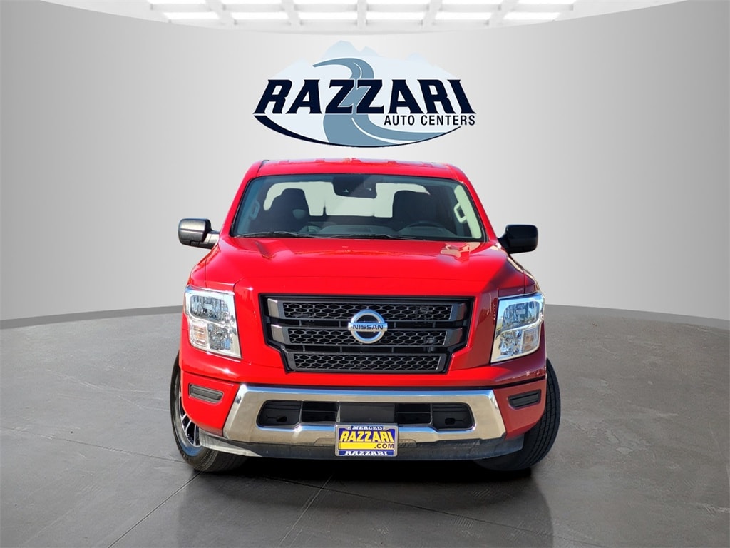 Used 2022 Nissan Titan SV with VIN 1N6AA1EE9NN102657 for sale in Merced, CA