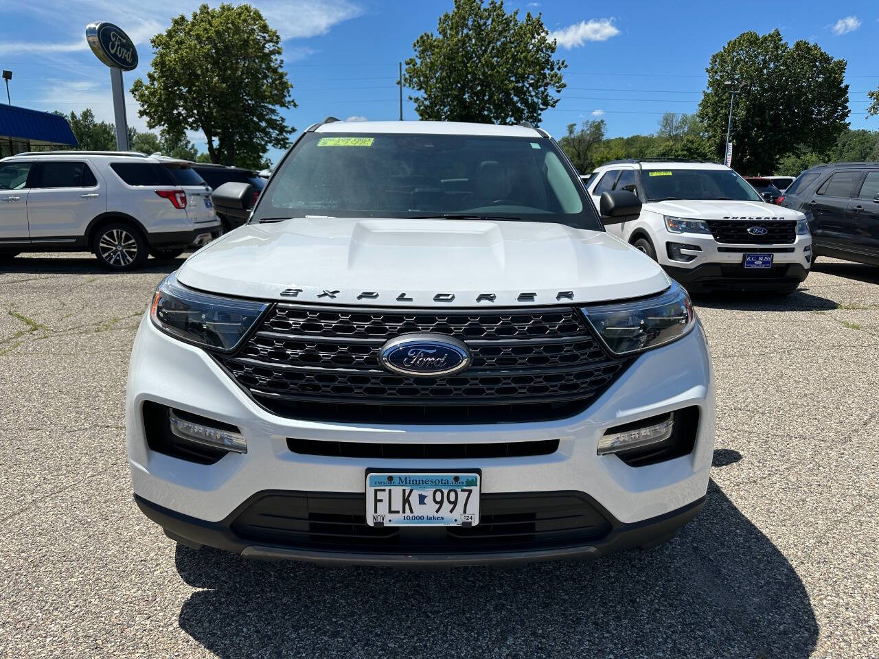 Used 2021 Ford Explorer XLT with VIN 1FMSK8DH1MGA62534 for sale in Faribault, Minnesota