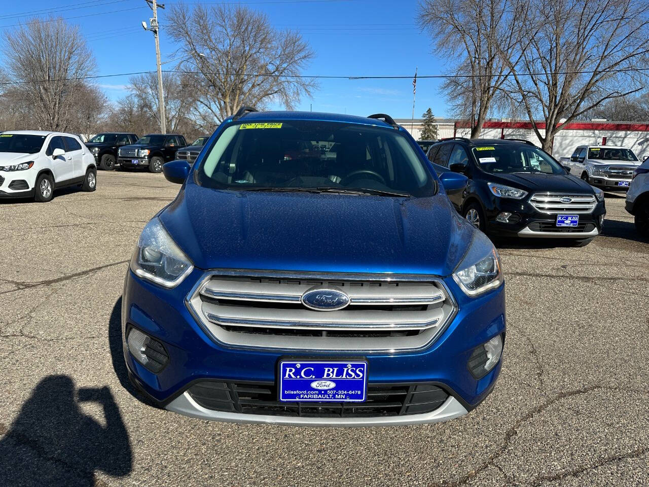 Used 2018 Ford Escape SEL with VIN 1FMCU9HD2JUA99116 for sale in Faribault, Minnesota