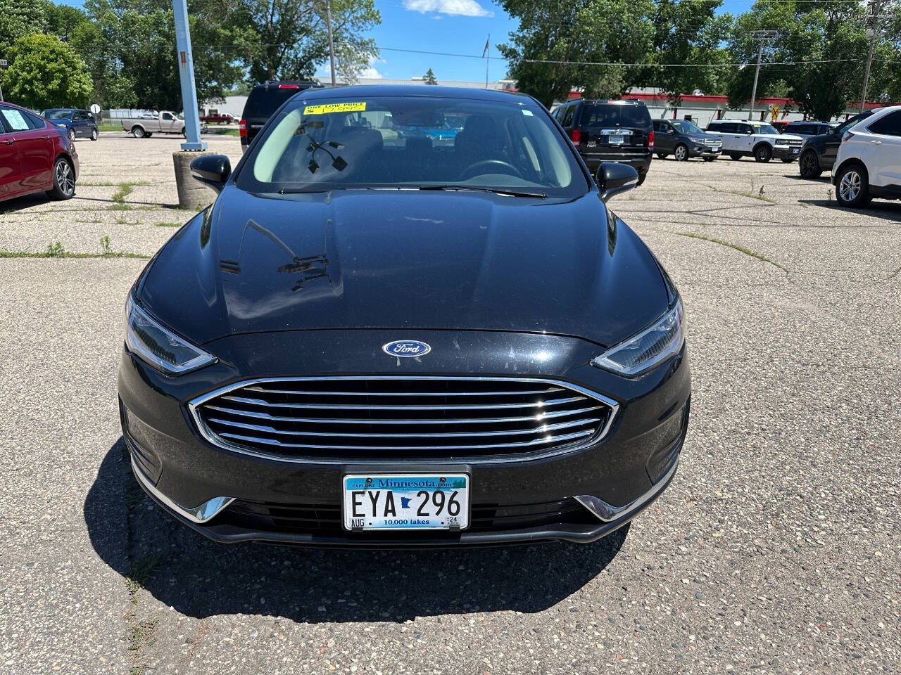 Used 2020 Ford Fusion SEL with VIN 3FA6P0CD2LR232064 for sale in Faribault, Minnesota