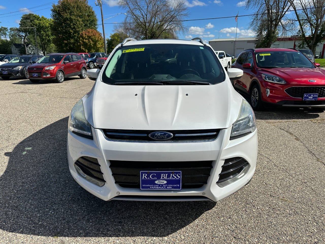 Used 2014 Ford Escape Titanium with VIN 1FMCU9J9XEUA29925 for sale in Faribault, Minnesota