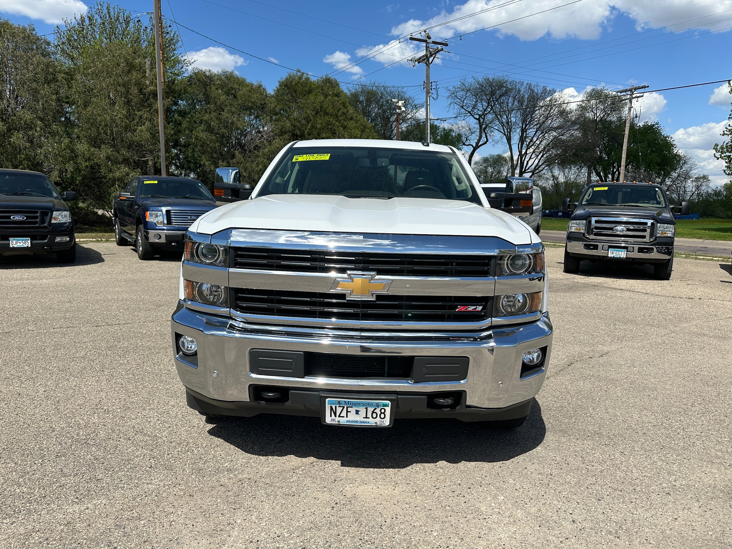 Used 2016 Chevrolet Silverado 2500HD LTZ with VIN 1GC1KWE81GF212798 for sale in Faribault, Minnesota