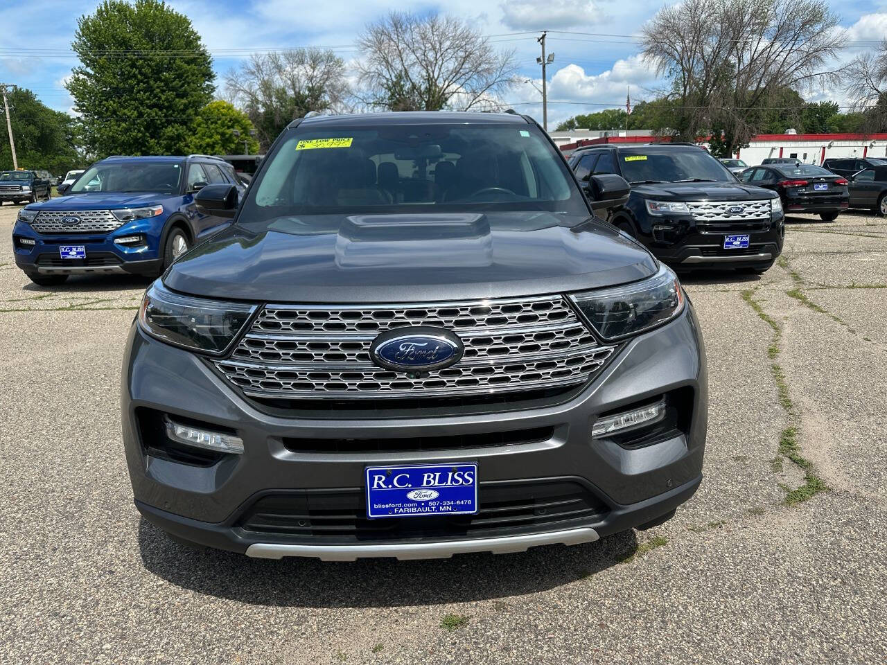 Used 2022 Ford Explorer Limited with VIN 1FMSK8FH5NGB16237 for sale in Faribault, Minnesota