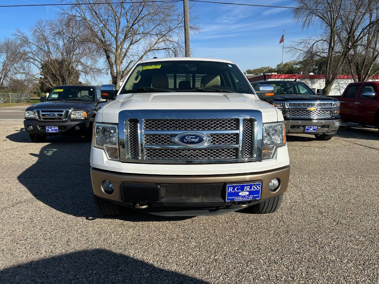 Used 2012 Ford F-150 Lariat with VIN 1FTFW1ETXCKD47927 for sale in Faribault, Minnesota