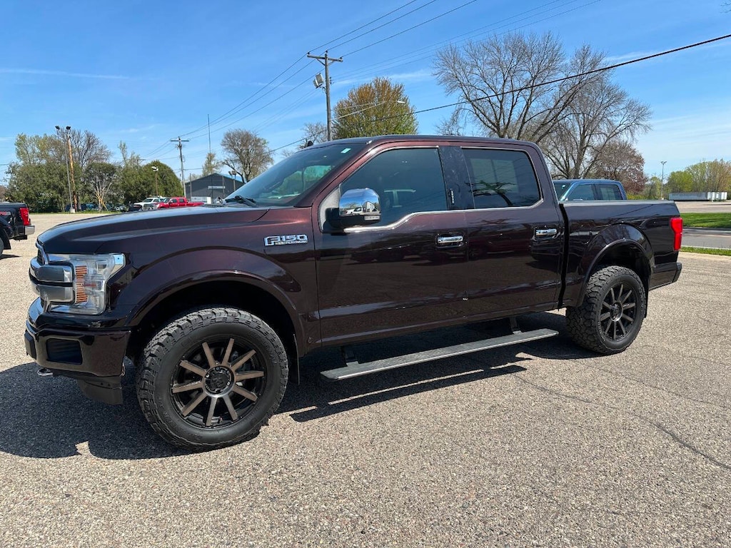Used 2018 Ford F-150 Platinum 4x4 4dr Supercrew 5.5 ft. SB Pickup Truck