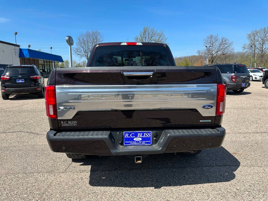 Used 2018 Ford F-150 Platinum 4x4 4dr Supercrew 5.5 ft. SB Pickup Truck