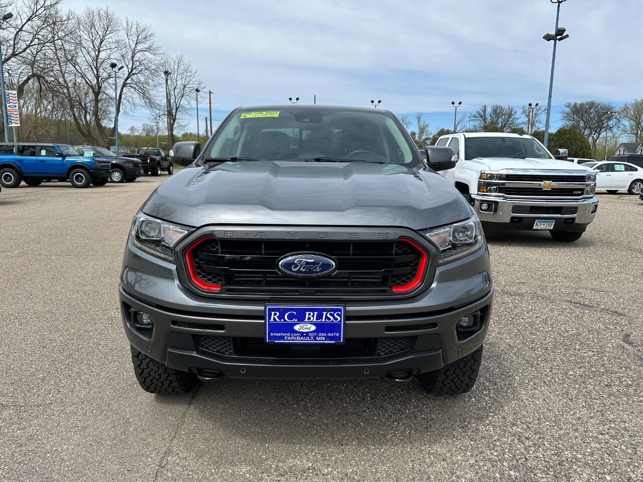 Used 2021 Ford Ranger Lariat with VIN 1FTER4FH1MLD82608 for sale in Faribault, Minnesota