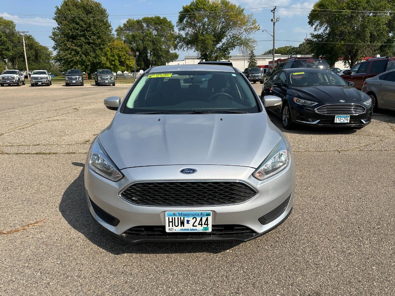 Used 2016 Ford Focus SE with VIN 1FADP3F26GL245777 for sale in Faribault, Minnesota