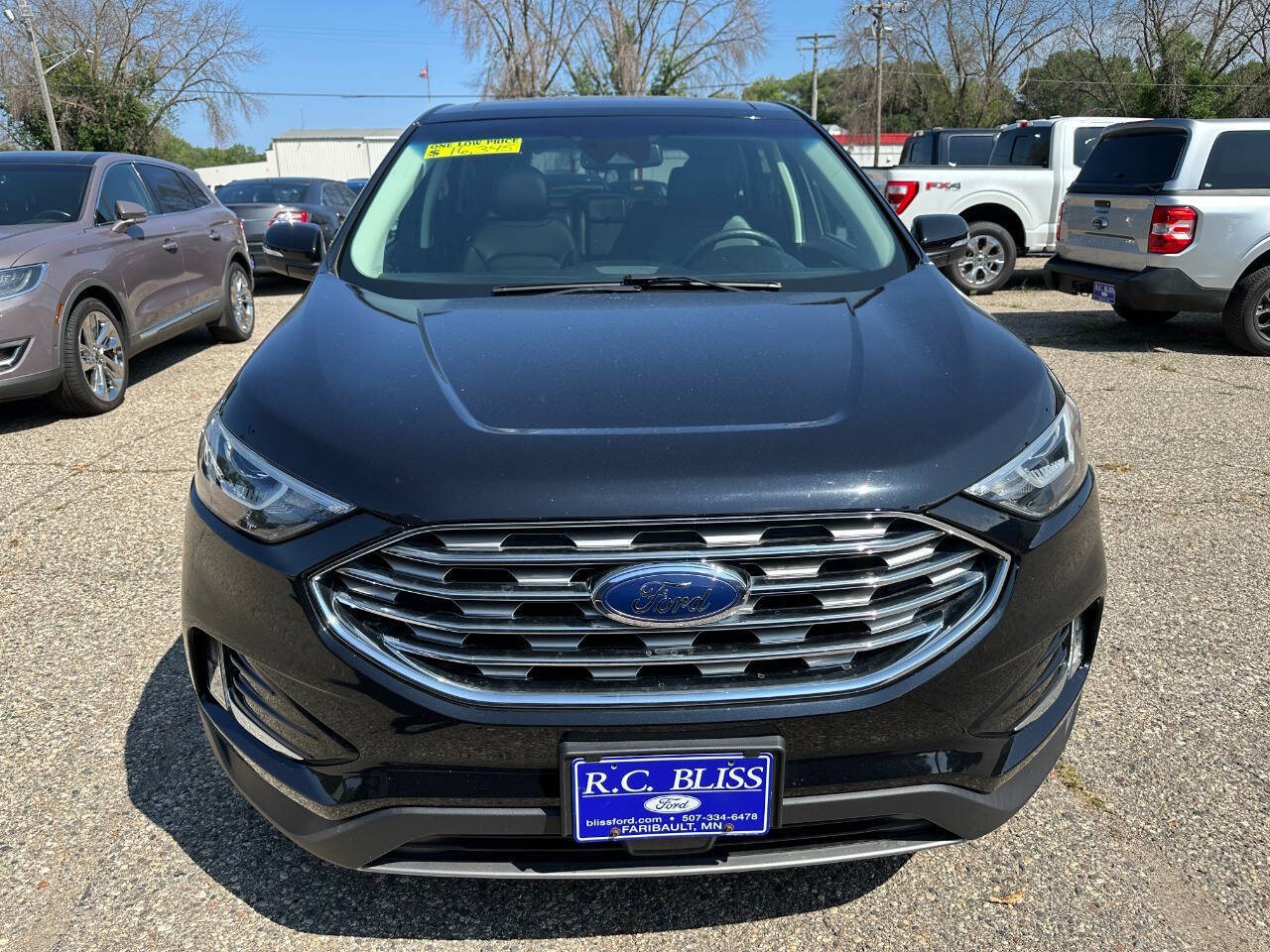 Used 2019 Ford Edge SEL with VIN 2FMPK4J98KBB44535 for sale in Faribault, Minnesota