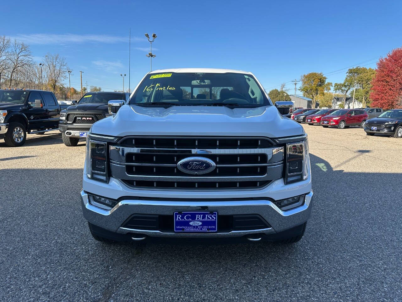 Used 2021 Ford F-150 Lariat with VIN 1FTFW1E80MFB10076 for sale in Faribault, Minnesota