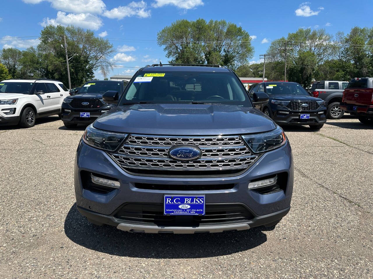 Used 2021 Ford Explorer Limited with VIN 1FMSK8FH1MGC51410 for sale in Faribault, Minnesota