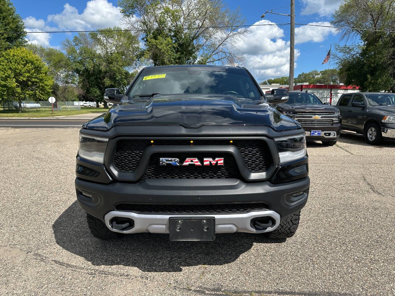 Used 2019 RAM Ram 1500 Pickup Rebel with VIN 1C6SRFET6KN871342 for sale in Faribault, Minnesota