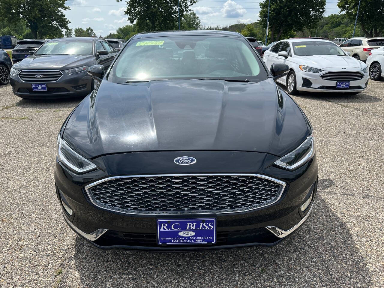 Used 2020 Ford Fusion Titanium with VIN 3FA6P0D98LR173919 for sale in Faribault, Minnesota