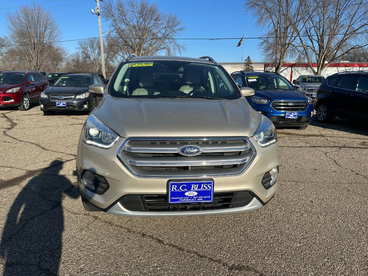Used 2017 Ford Escape Titanium with VIN 1FMCU9J95HUA64084 for sale in Faribault, Minnesota