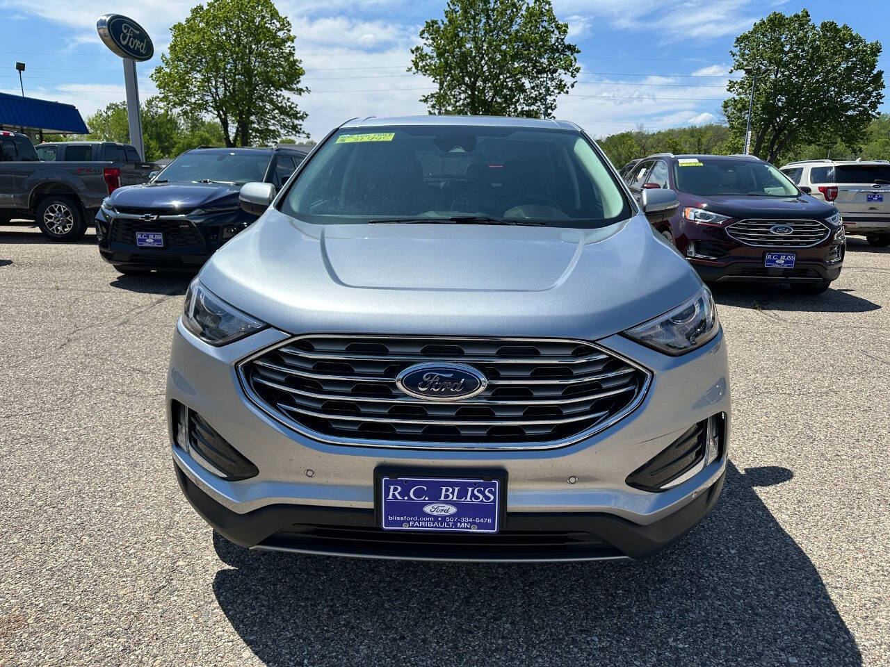 Used 2024 Ford Edge Titanium with VIN 2FMPK4K92RBB01690 for sale in Faribault, Minnesota