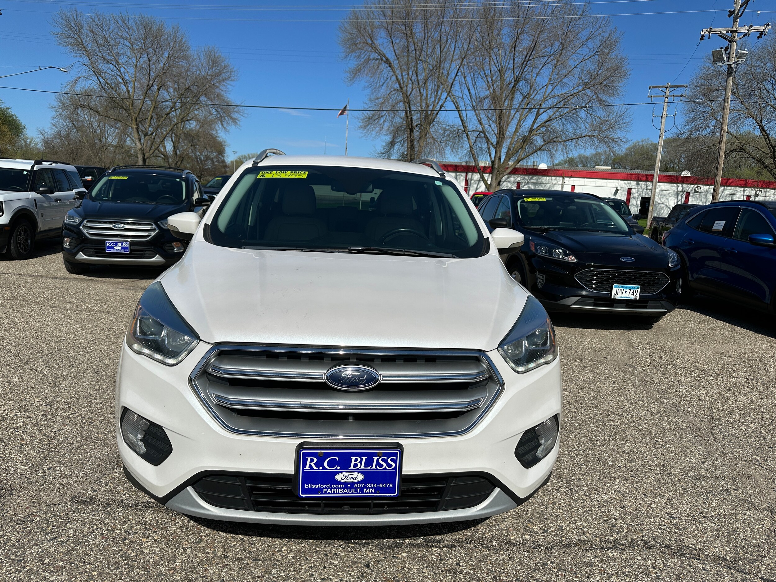 Used 2017 Ford Escape Titanium with VIN 1FMCU9JDXHUC64477 for sale in Faribault, Minnesota