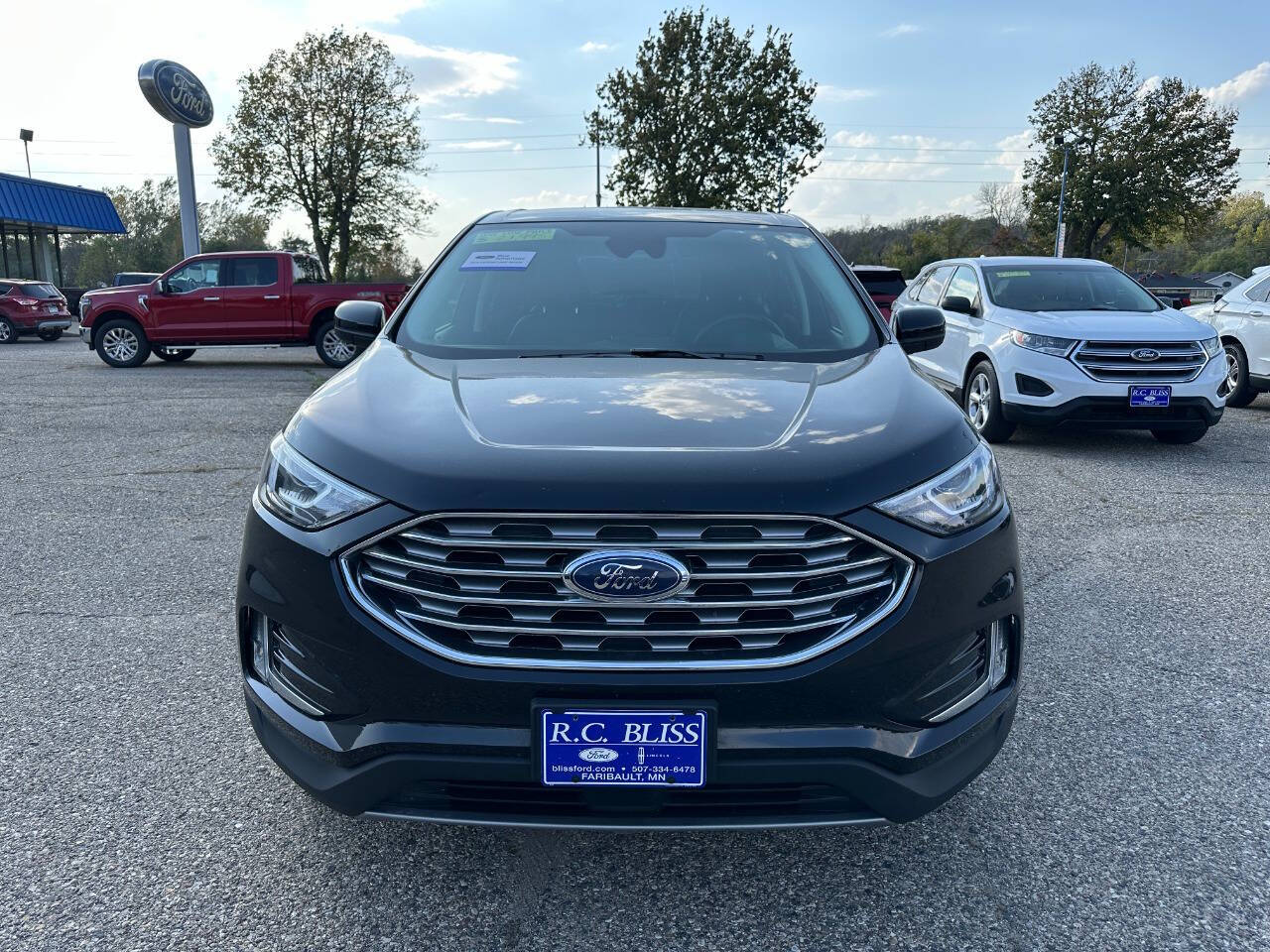 Used 2021 Ford Edge SEL with VIN 2FMPK4J95MBA54455 for sale in Faribault, Minnesota