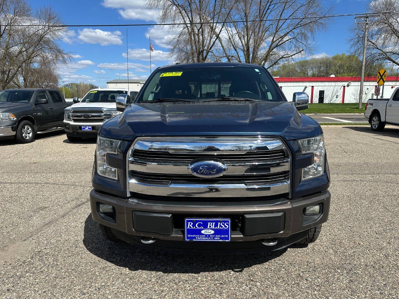 Used 2015 Ford F-150 Lariat with VIN 1FTEW1EP9FFA81490 for sale in Faribault, Minnesota