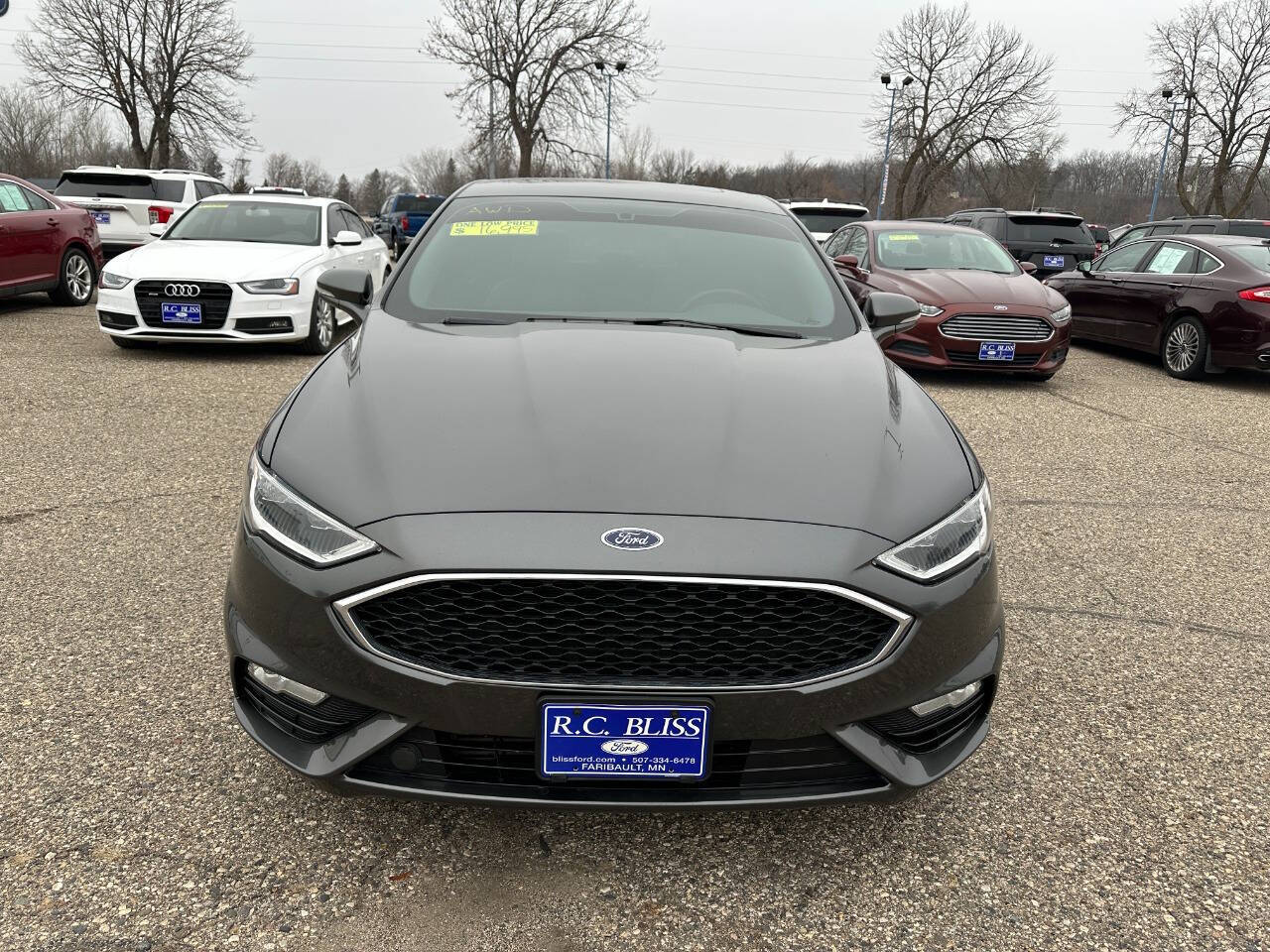 Used 2017 Ford Fusion V6 Sport with VIN 3FA6P0VP2HR149409 for sale in Faribault, Minnesota