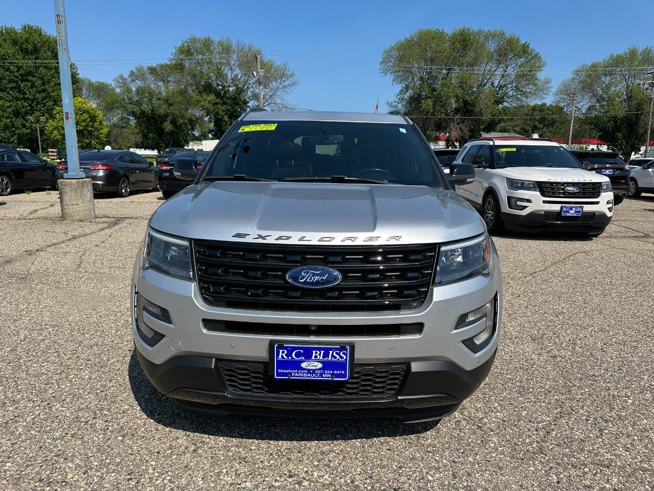 Used 2017 Ford Explorer Sport with VIN 1FM5K8GT8HGC04459 for sale in Faribault, Minnesota